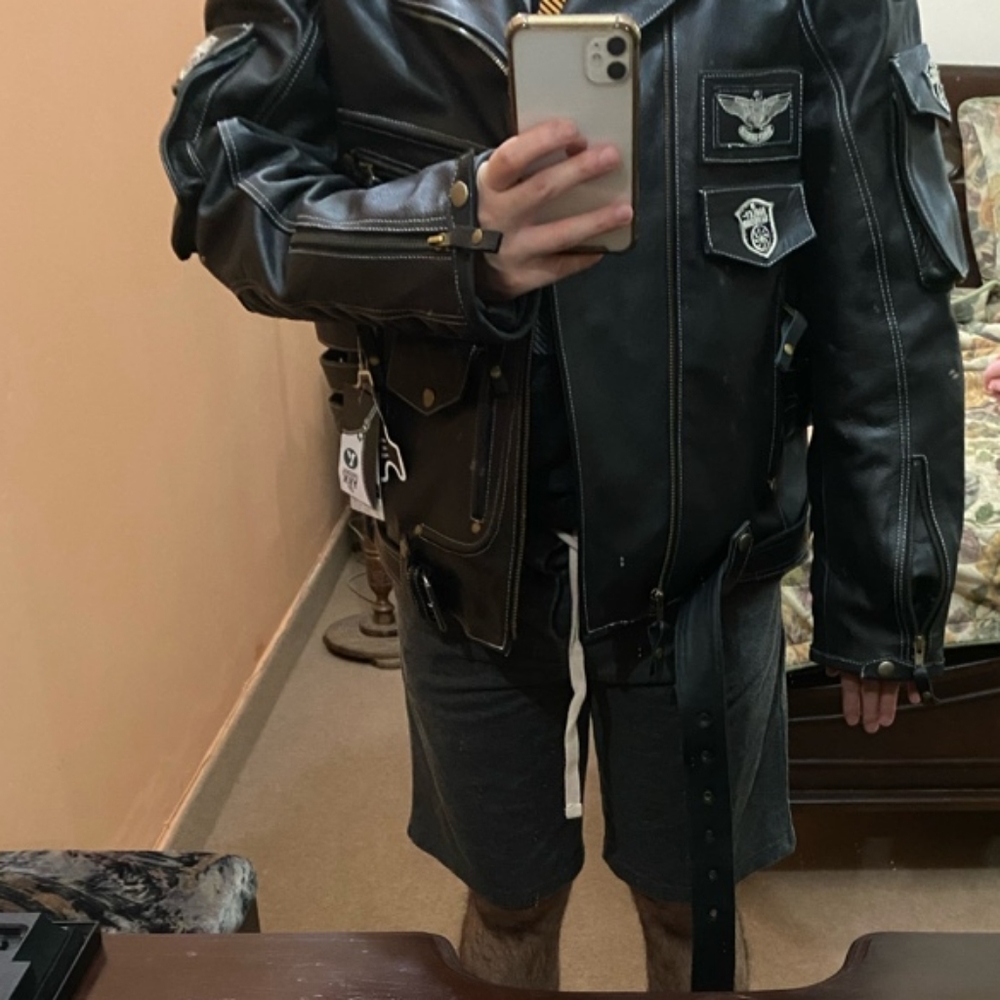 Premium quality cowhide Leather jacket - Picture 3 of 7